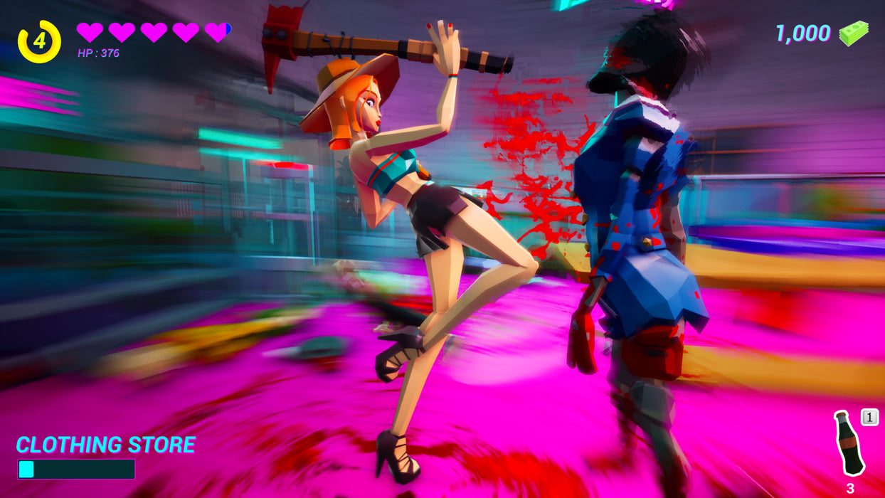 Hot Blood [Includes 2 Roxy Key Rings] [EU Import] - Nintendo Switch