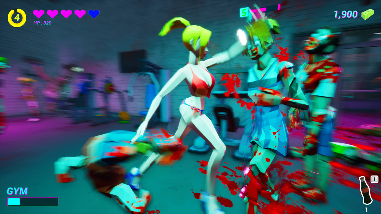 Hot Blood [Includes 2 Roxy Key Rings] [EU Import] - Nintendo Switch