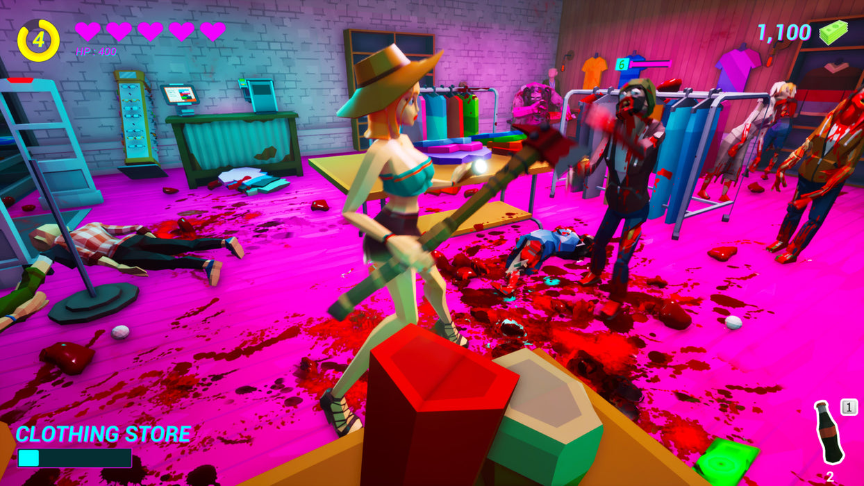 Hot Blood [Includes 2 Roxy Key Rings] [EU Import] - Nintendo Switch