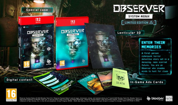 Observer: System Redux [Limited Edition] [EU Import] - Nintendo Switch 2 (PRE-ORDER)