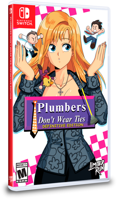 Plumbers Don’t Wear Ties: Definitive Edition [LIMITED RUN GAMES #204] - Nintendo Switch