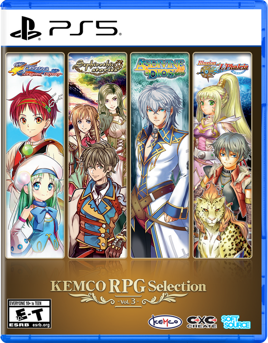 KEMCO RPG Selection Vol. 3 - Playstation 5 (PRE-ORDER)