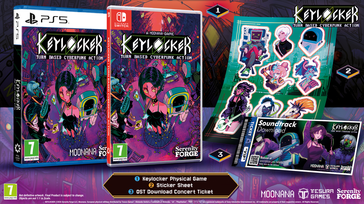 Keylocker | Turn Based Cyberpunk Action [Standard Edition]  [EU Import] - Playstation 5 (PRE-ORDER)