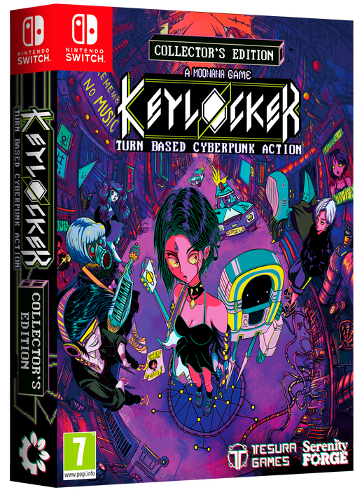 Keylocker | Turn Based Cyberpunk Action [Collector's Edition] [EU Import] - Nintendo Switch (PRE-ORDER)