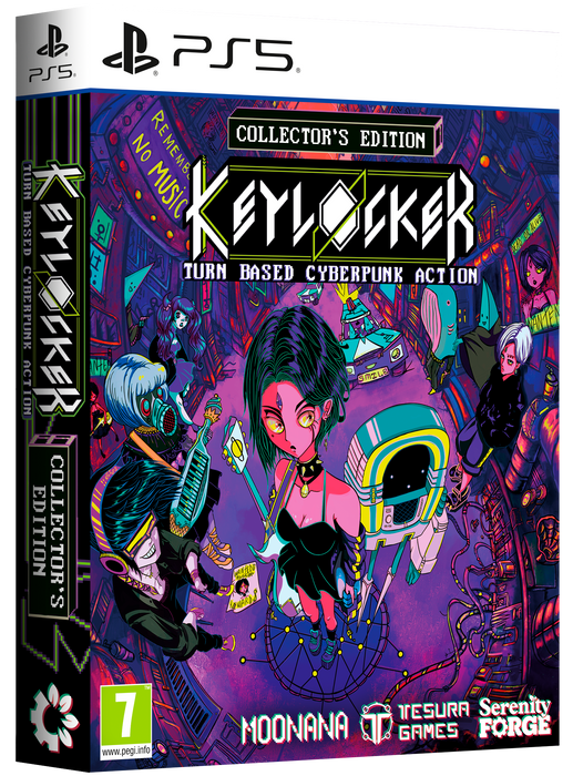 Keylocker | Turn Based Cyberpunk Action [Collector's Edition] [EU Import] - Playstation 5 (PRE-ORDER)