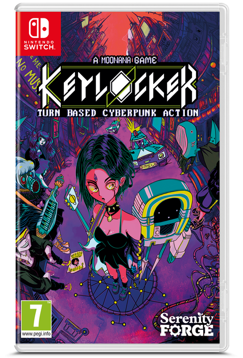 Keylocker | Turn Based Cyberpunk Action [Standard Edition] [EU Import] - Nintendo Switch (PRE-ORDER)