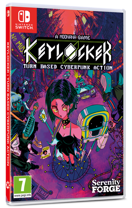 Keylocker | Turn Based Cyberpunk Action [Standard Edition] [EU Import] - Nintendo Switch (PRE-ORDER)