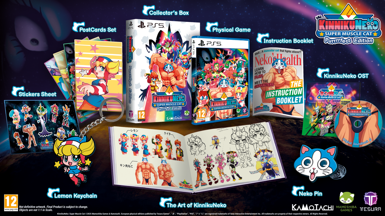 KinnikuNeko: SUPER MUSCLE CAT [Purrrrfect Edition] [EU Import] - Playstation 5 (FREE SHIPPING)