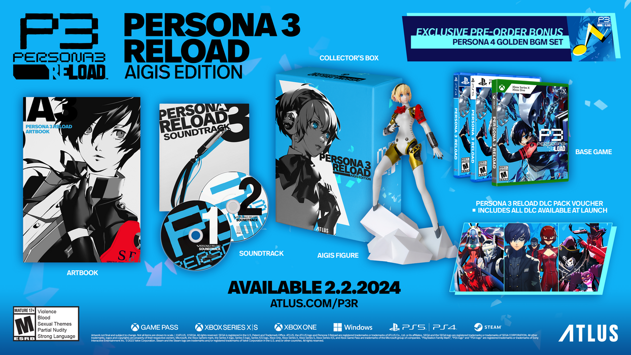 PERSONA 3 RELOAD COLLECTORS EDITION - PlayStation 5 PERSONA 3 RELOAD COLLECTORS EDITION - PlayStation 5
