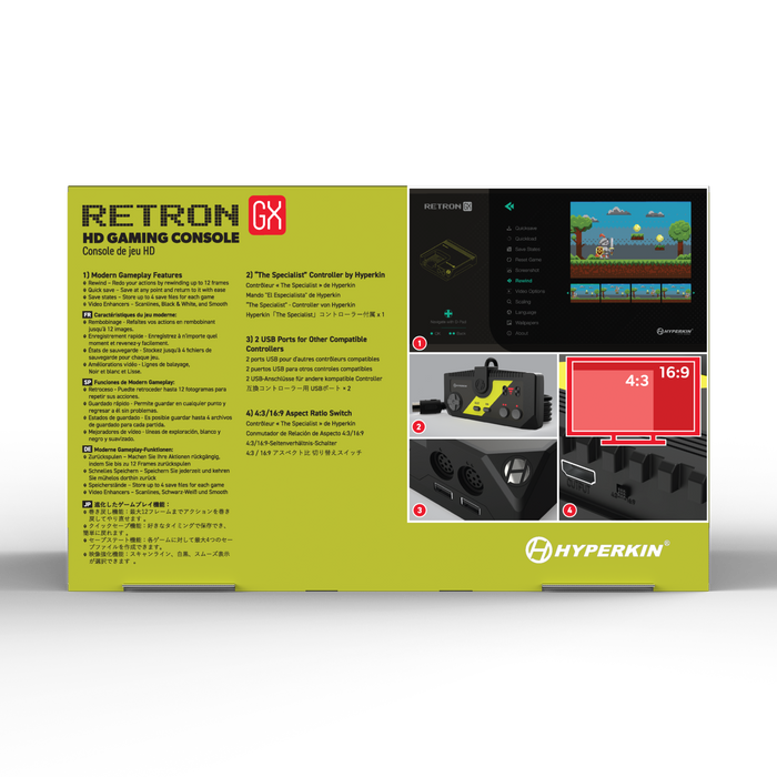 RetroN GX: HD Gaming Console for Turbografx-16®/ PC Engine™ - Hyperkin (FREE SHIPPING)