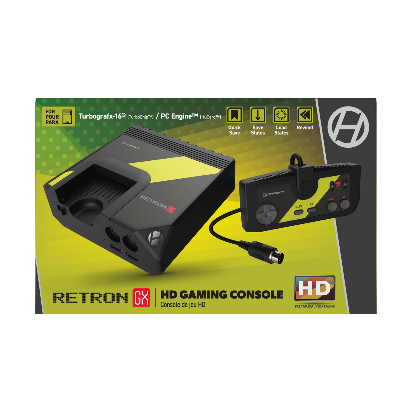 RetroN GX: HD Gaming Console for Turbografx-16®/ PC Engine™ - Hyperkin ...