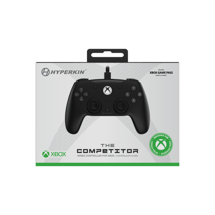 The Competitor Wired Controller (Hyperkin) (Black) – Xbox Series & PC
