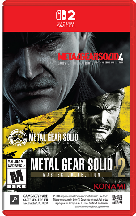 Metal Gear Solid: Master Collection Vol.2 [Game-Key Card] - Nintendo Switch 2