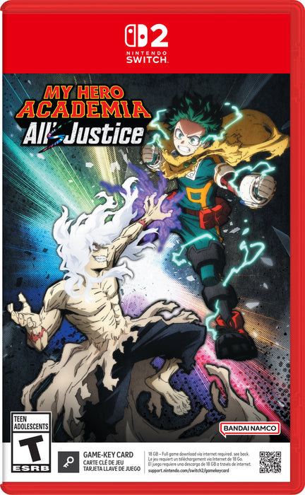 My Hero Academia All's Justice [Game-Key Card] - Nintendo Switch 2 (PRE-ORDER)