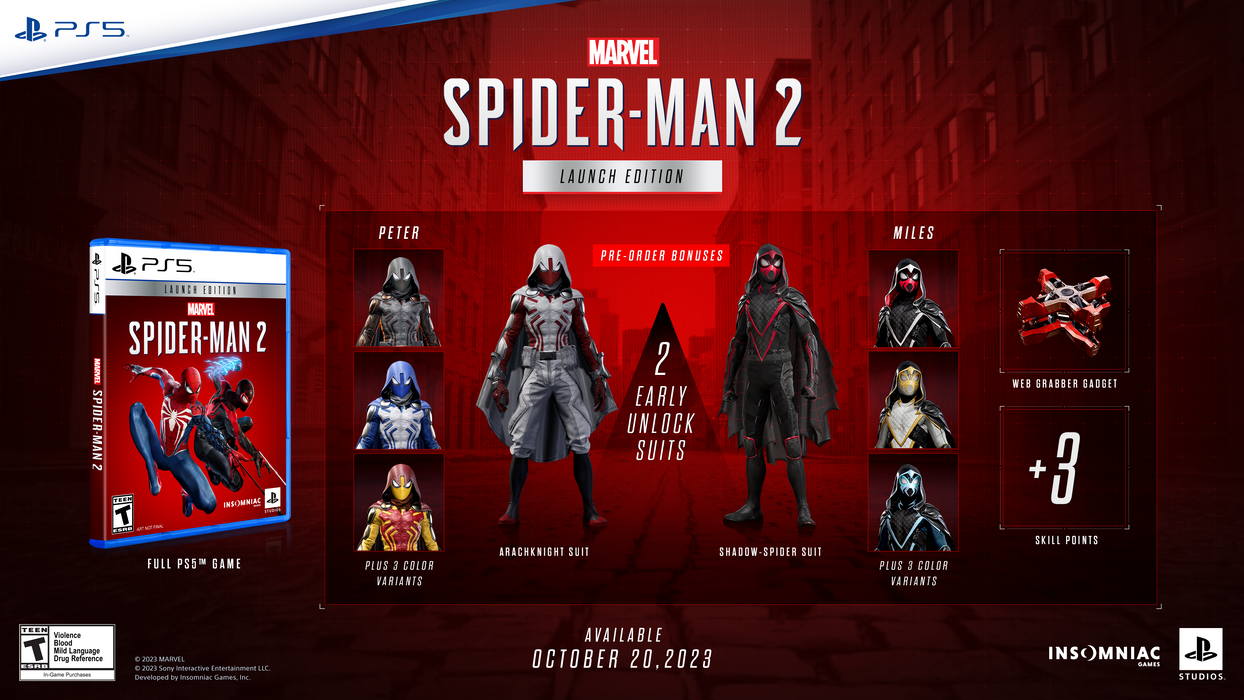 MARVEL'S SPIDER-MAN 2 [Launch Edition] - PS5