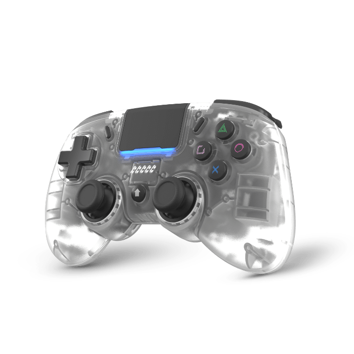 Retro Fighters Mantis Mini Wireless Bluetooth Controller for PS4 & PC  with Hall Effects (No Drift / More Precision!) [Crystal] - Playstation 4 & PC