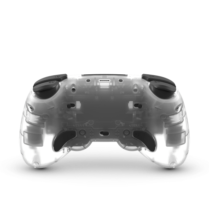 Retro Fighters Mantis Mini Wireless Bluetooth Controller for PS4 & PC  with Hall Effects (No Drift / More Precision!) [Crystal] - Playstation 4 & PC