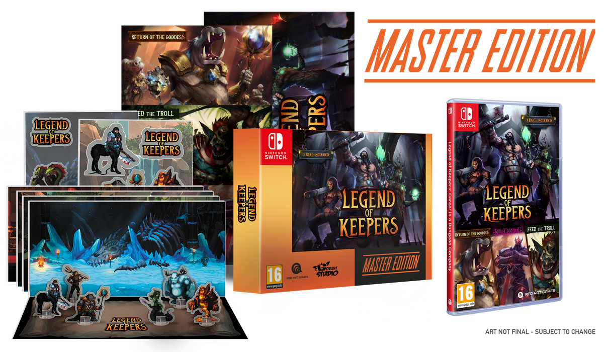 LEGEND OF KEEPERS [MASTER EDITION] [PEGI IMPORT] - SWITCH (PRE-ORDER)
