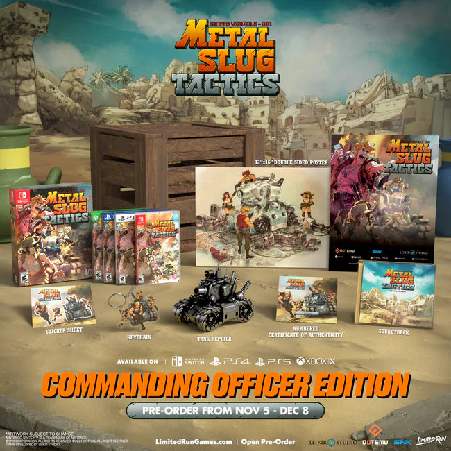 Metal Slug Tactics Commanding Officer Edition [Limited Run Games] - PlayStation 4