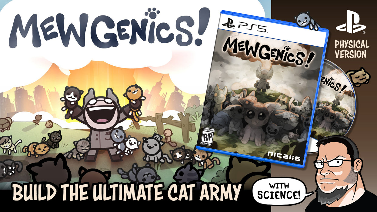 Mewgenics - Playstation 5 (PRE-ORDER) [Canadian Exclusive Retailer]