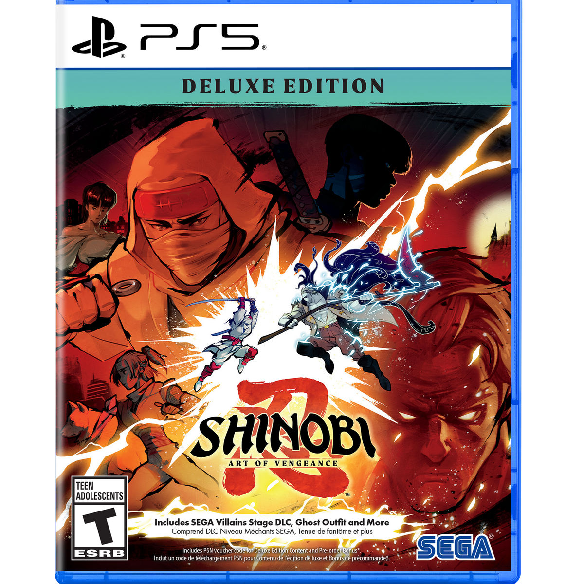 Shinobi: Art of Vengeance Deluxe Edition - Playstation 5 (PRE