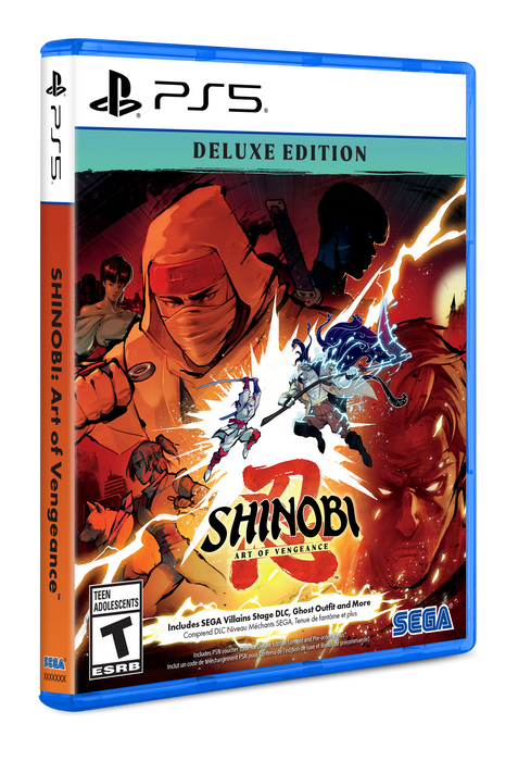 Shinobi: Art of Vengeance Deluxe Edition - Playstation 5 (PRE-ORDER)