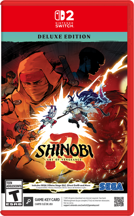 Shinobi: Art of Vengeance Deluxe Edition [Game-Key Card] - Nintendo Switch 2 (PRE-ORDER)