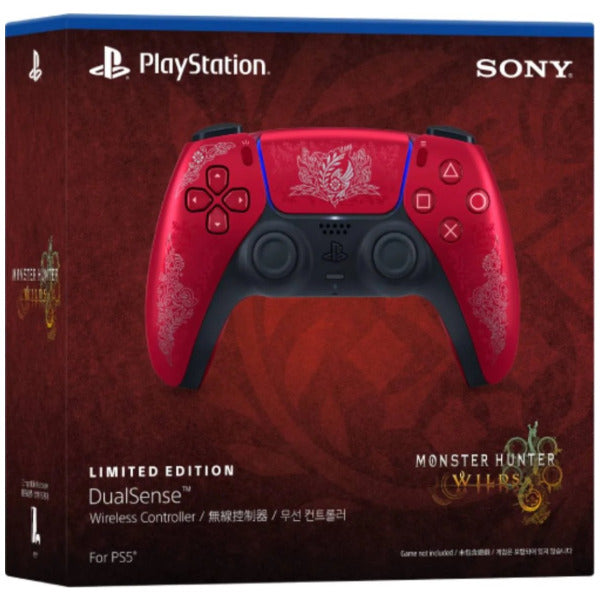 DualSense Wireless Controller (Monster Hunter Wilds Limited Edition) (JPN Import) - Playstation 5 (Free Shipping)