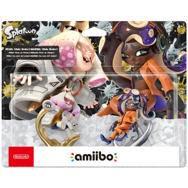 Side Order Inklings Amiibo - Inkling Pearl & Marina Side Order 2 Pack – Splatoon Series ...