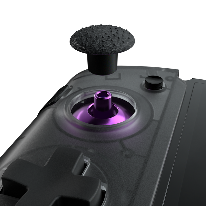 CRKD Nitro Deck+ Handheld Pro Controller for Nintendo Switch with HDMI Adapter [Clear Black] - Nintendo Switch