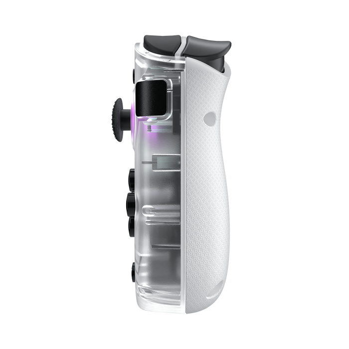 CRKD Nitro Deck+ Handheld Pro Controller for Nintendo Switch with HDMI Adapter [Clear White] - Nintendo Switch