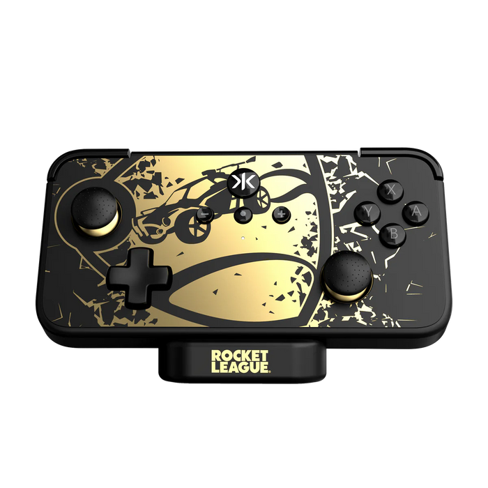 CRKD NEO S Rocket League Gold Edition with Charging Dock - Nintendo Switch