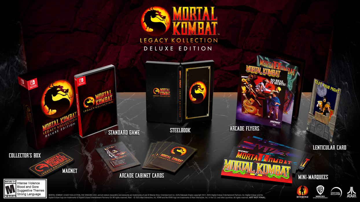 Mortal Kombat Legacy Kollection Deluxe Edition - Nintendo Switch (PRE-ORDER)