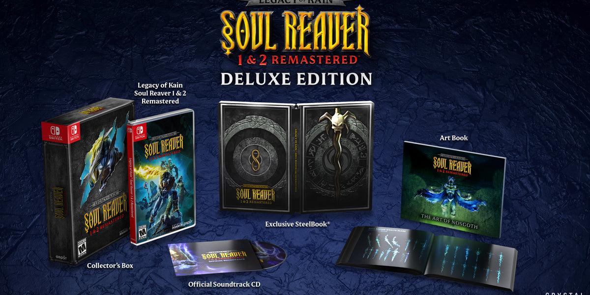 Legacy of Kain Soul Reaver 1&2 Remastered Deluxe Edition