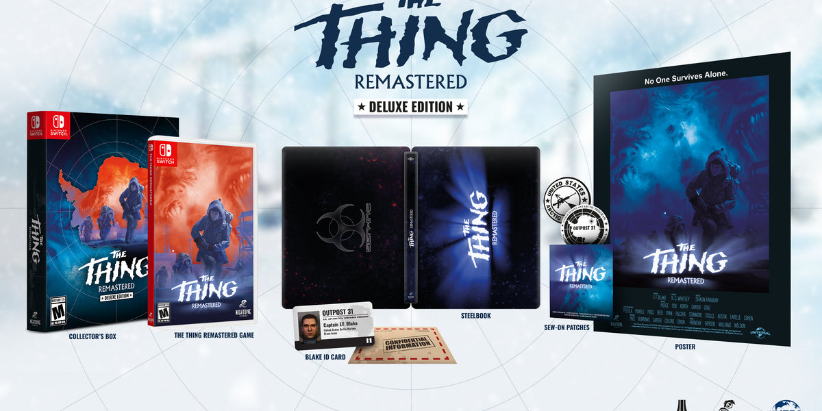 THE THING 遊星からの物体X デラックスエディション　Switch The Thing: Remastered [Deluxe Edition] - NIntendo Switch