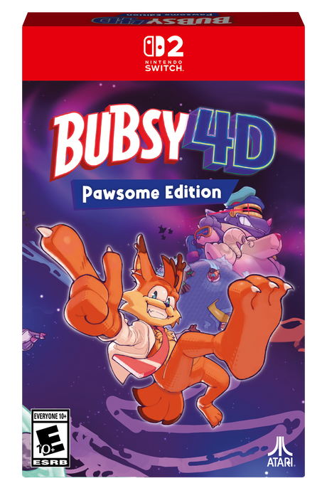 Bubsy 4D - Pawsome Edition - Nintendo Switch 2 (PRE-ORDER)