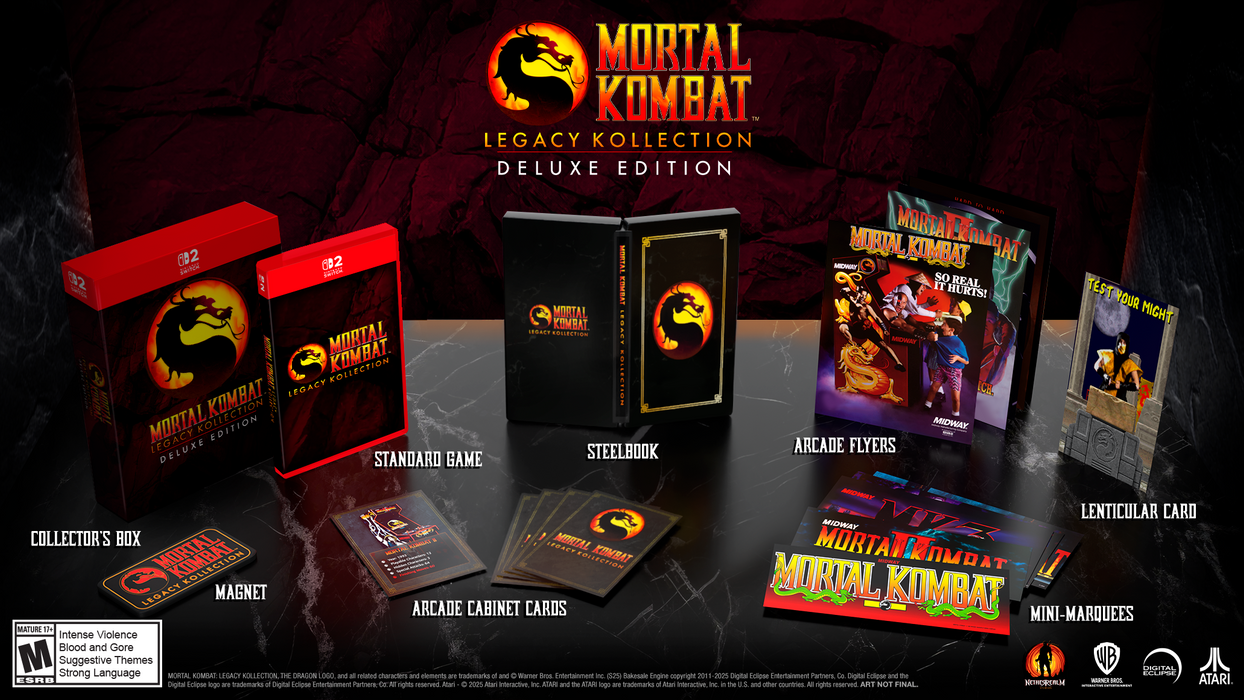 Mortal Kombat Legacy Kollection Deluxe Edition - Nintendo Switch 2 (PRE-ORDER)