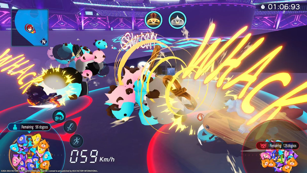 Neptunia Riders VS Dogoos - Playstation 4