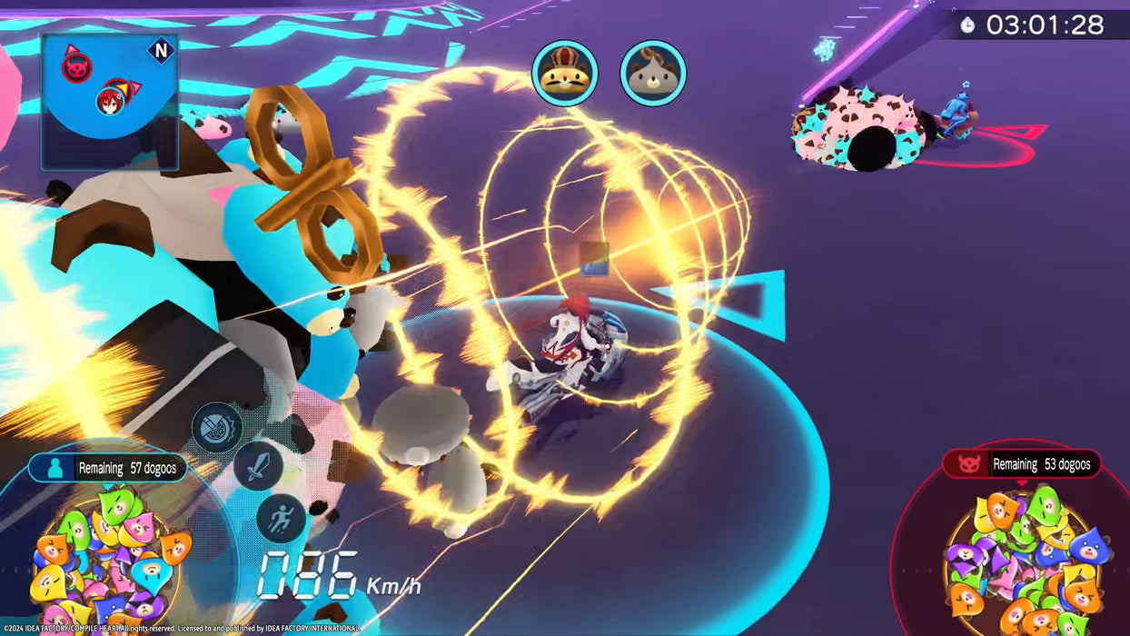 Neptunia Riders VS Dogoos - Playstation 4