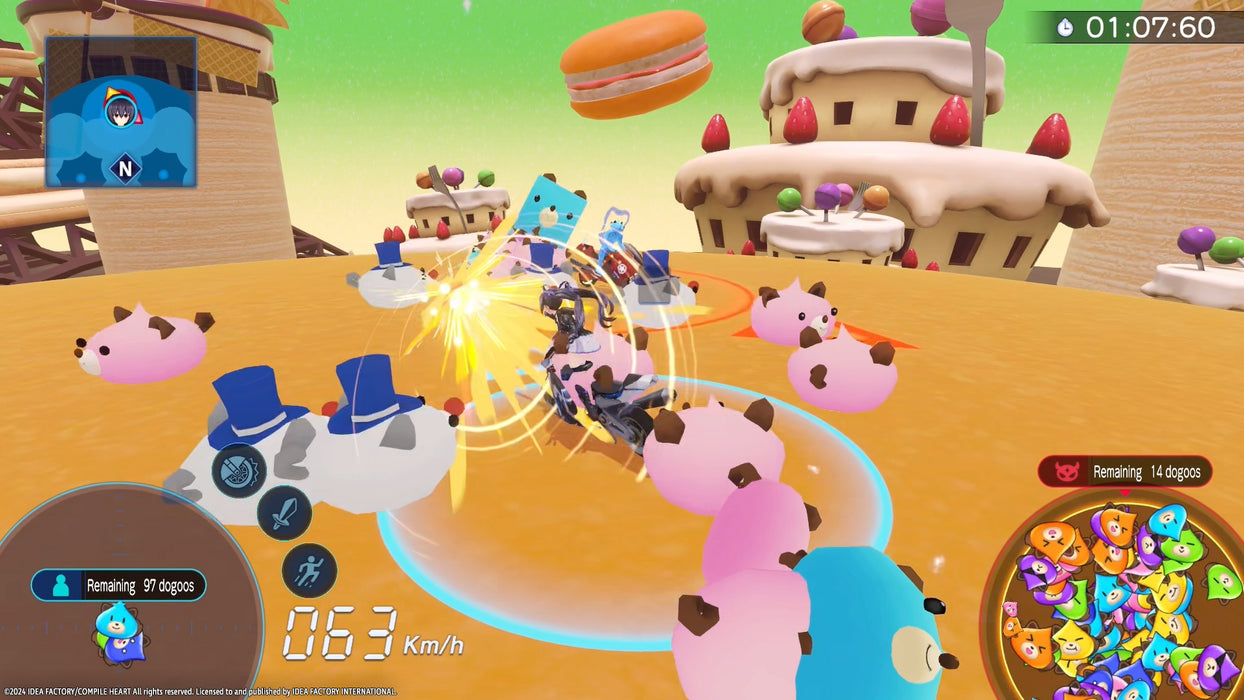 Neptunia Riders VS Dogoos - Playstation 4