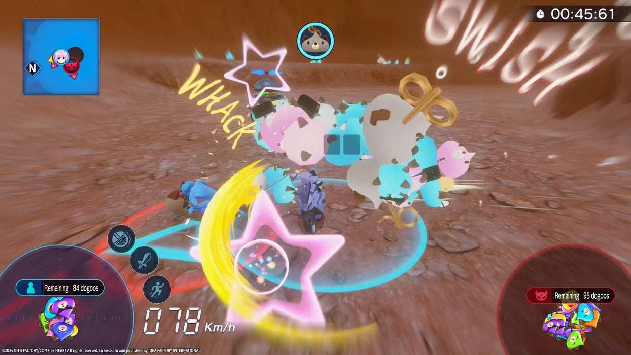 Neptunia Riders VS Dogoos - Playstation 4