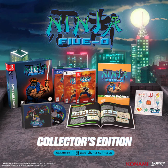 Ninja Five-O Collector's Edition [Limited Run Games #564] - PlayStation 4