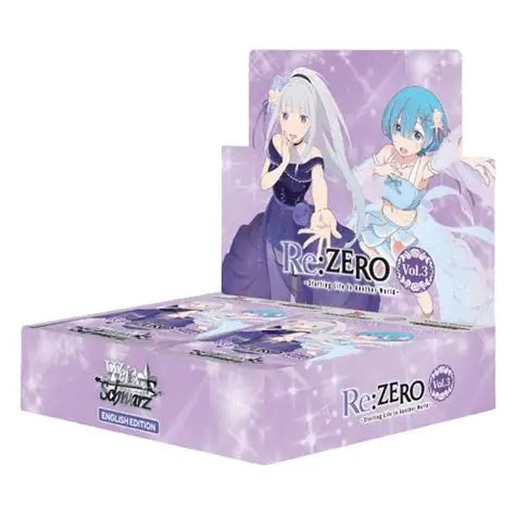 TCG - Weiss Schwarz - Re:ZERO -Starting Life in Another World- Vol.3 - Booster Box