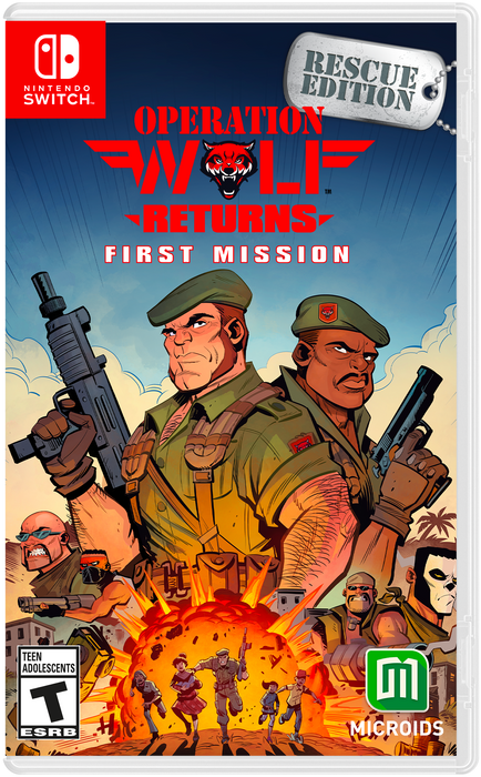 Operation Wolf Returns: First Mission - Rescue Edition - SWITCH