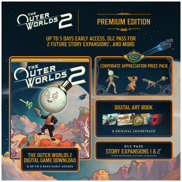 Outer Worlds 2 Premium Edition (Disc) – PlayStation 5 [Free Shipping]