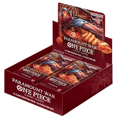 One Piece Card Game - Paramount War Booster Box (OP-02) VIDEOGAMESPLUS.CA One Piece Card Game - Paramount War Booster Box (OP-02) VIDEOGAMESPLUS.CA