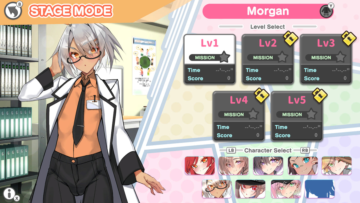 Otoko Cross: Naked Remix 2 [EU IMPORT] (Includes Stylus) - NIntendo Switch