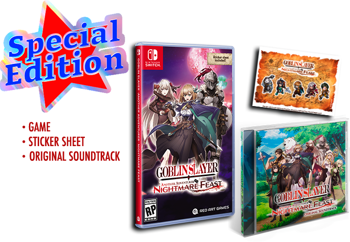 Goblin Slayer -Another Adventurer- Nightmare Feast Special Edition - Nintendo Switch (VGP Exclusive)
