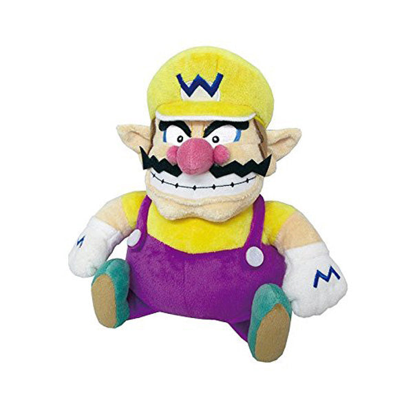 Super Mario Bros All Star Collection Wario 10″ Plush Toy [Little Buddy]