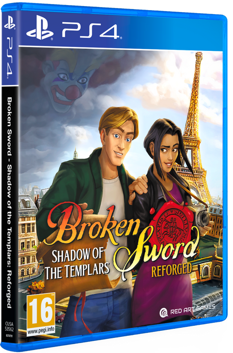 Broken Sword - Shadow of the Templars: Reforged [EU Import] [Standard Edition] - Playstation 4 (FREE SHIPPING)